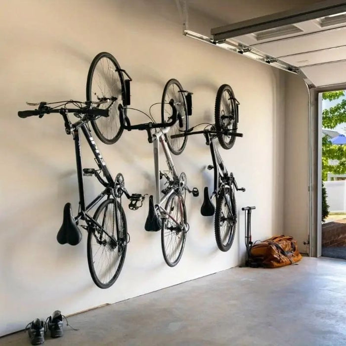 Swivel Bike Wall Mount Rack | Space-Saving Garage Storage