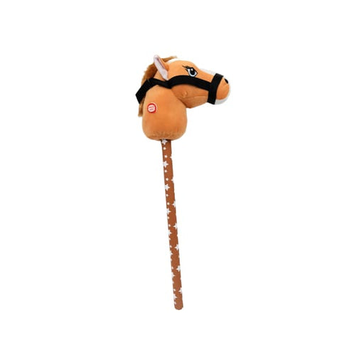 Xtreme Xccessories Brown Stars Horse Riding Stick Plush Horse Stick