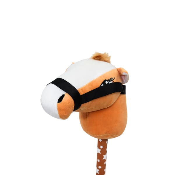 Xtreme Xccessories Brown Stars Horse Riding Stick Plush Horse Stick