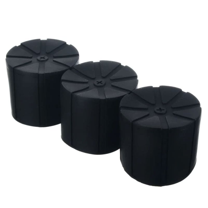 Silicone Lens Cover Cap for DSLR (60 - 110mm) - Silicone Lens Cap for DSLR (60 - 110mm) 3 Pack - DSLR Accessories