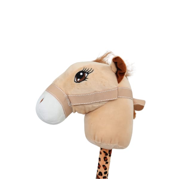 Xtreme Xccessories Brown Print Horse Riding Stick Plush Horse Stick