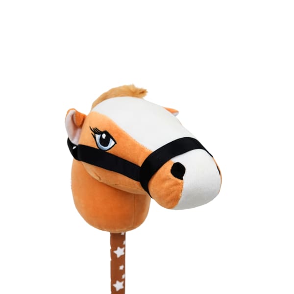 Xtreme Xccessories Brown Stars Horse Riding Stick Plush Horse Stick