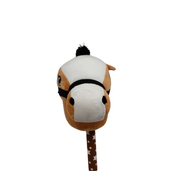 Xtreme Xccessories Brown and Black Horse Riding Stick Plush Horse Stick