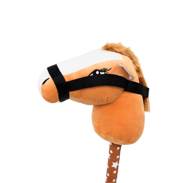 Xtreme Xccessories Brown Stars Horse Riding Stick Plush Horse Stick