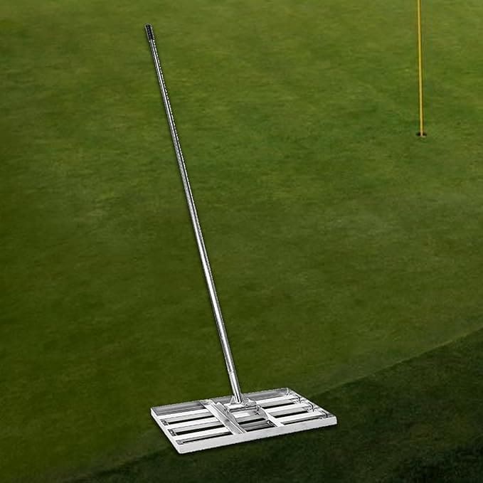 Stainless Steel Lawn Leveling Rake