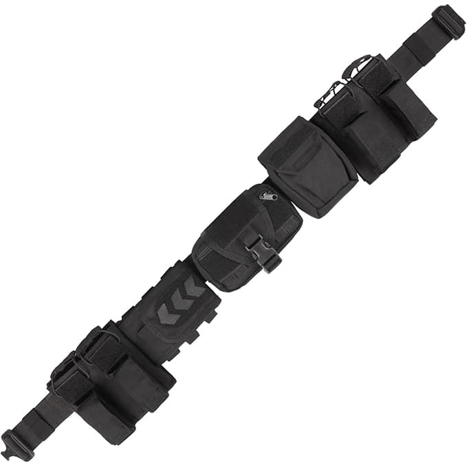 Tactical Battle Belt Set – Adjustable Duty Belt with Pouches