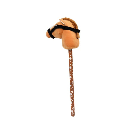 Xtreme Xccessories Brown Stars Horse Riding Stick Plush Horse Stick