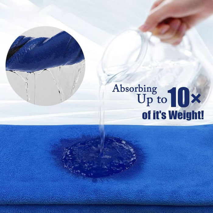 Microfiber Drying Towel – Ultra-Soft High-Performance Car & Home Cleaning Cloth (2-Pack)
