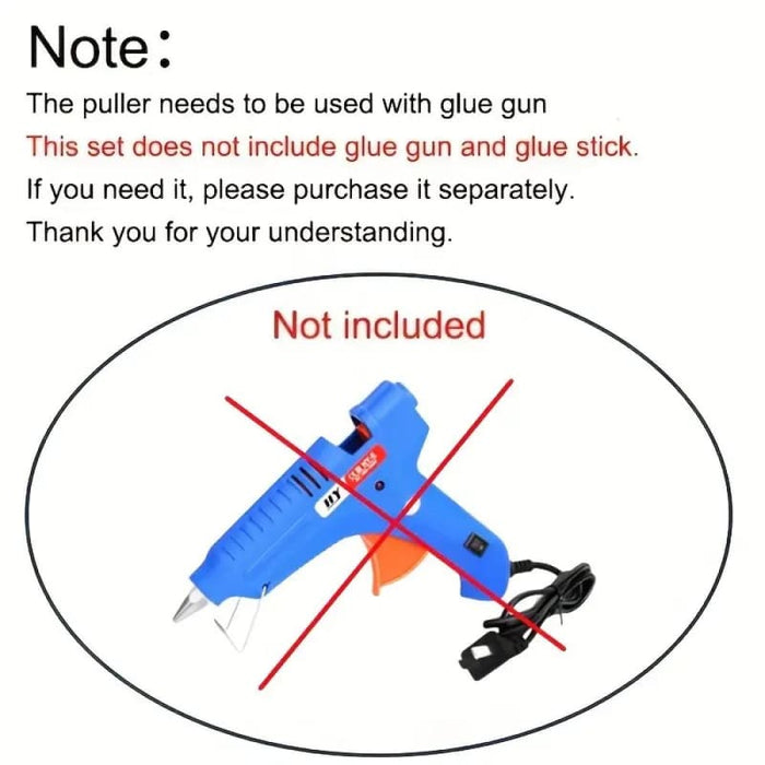 Car Dent Repair Tool for Non-Metal Repair Short T-Puller for Dent Pulling