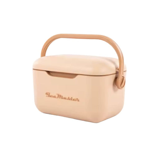 Xtreme Xccessories 12QT Hard Cooler Box Outdoor Picnic or Camping - Beige / Brown - Cooler Boxes