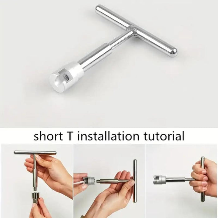 Car Dent Repair Tool for Non-Metal Repair Short T-Puller for Dent Pulling