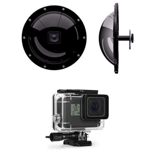 Ultra Clear Dome Lens Port For Gopro 5 / 6 / 7 PDS Lens On - Default