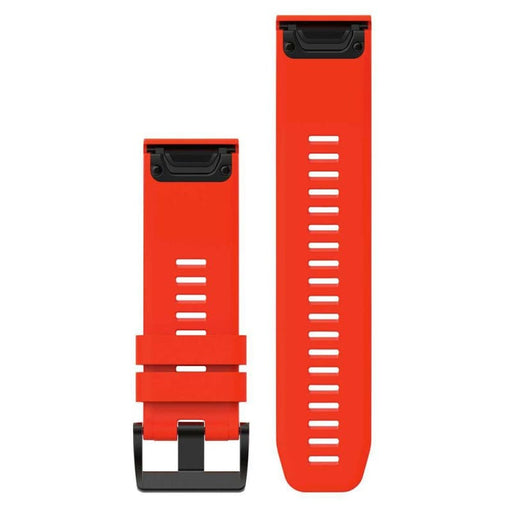 Garmin QuickFit 26mm Silicone Watch Band-Red - Accessories