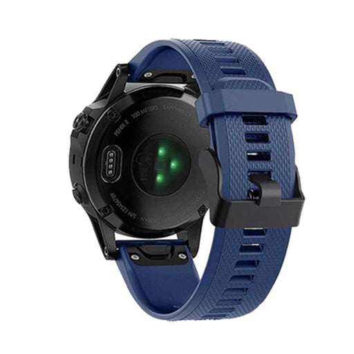 Xtreme Xccessories Deluxe 20mm Quick Release Strap for Garmin Fenix 5s/6s - Midnight Blue - Deluxe 26mm Quick Release Strap for Garmin Fenix