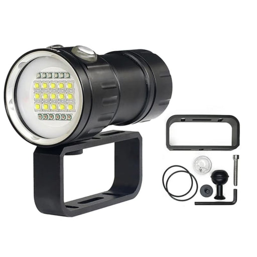 Xtreme Xccessories Professional 60m Waterproof Scuba Diving Flashlight LED Photography Video Light 20 000 LM
