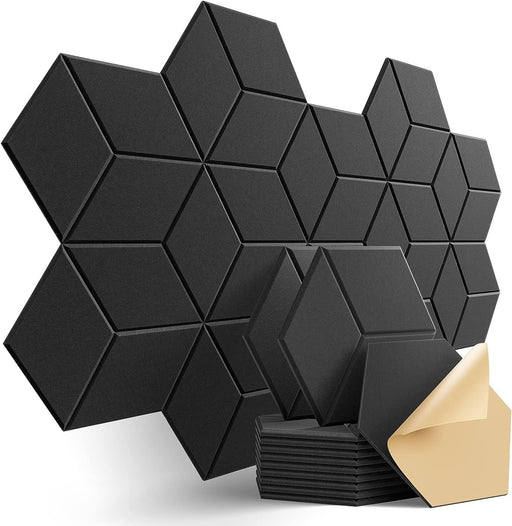Xtreme Xccessories 12 Pack Self - adhesive Acoustic Sound Proof Foam Panels