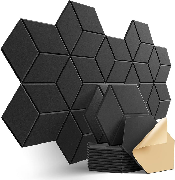 Xtreme Xccessories 12 Pack Self - adhesive Acoustic Sound Proof Foam Panels