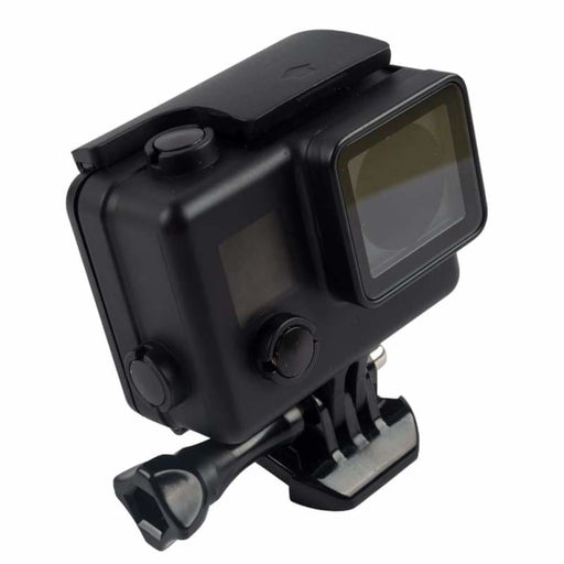 Matte Black Waterproof Replacement Housing Hero 4/3+ & 3 - Action Camera Housings