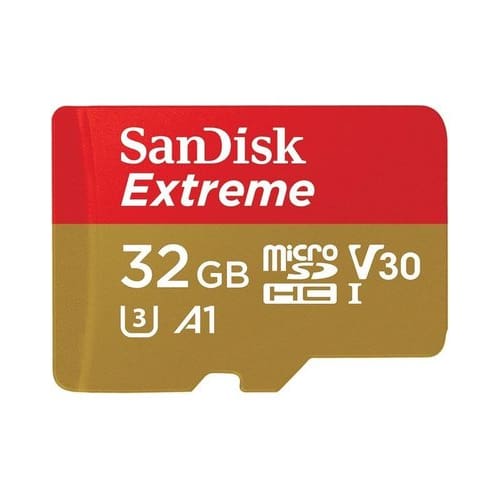 SanDisk 32GB Extreme UHS-I microSDHC Memory Card