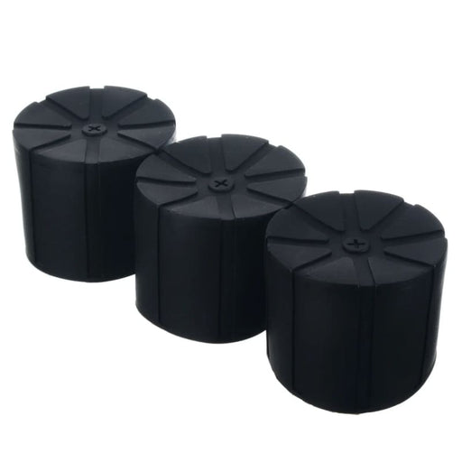 Silicone Lens Cover Cap for DSLR (60 - 110mm) - Silicone Lens Cap for DSLR (60 - 110mm) 3 Pack - DSLR Accessories
