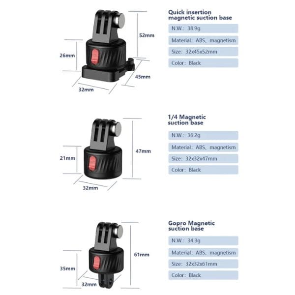 Xtreme Xccessories Magnetic Base Adapter