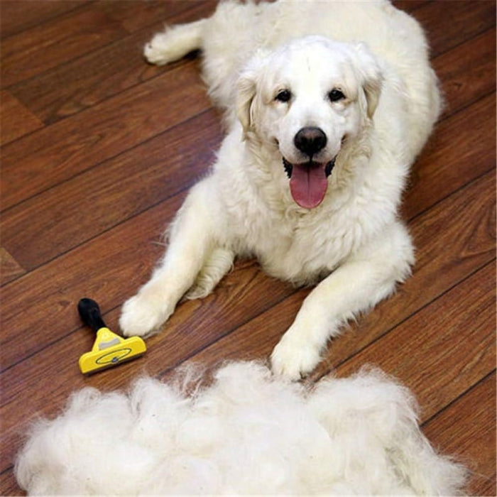 Xtreme Xccessories Pet Deshedding Grooming Brush for Dogs and Cats