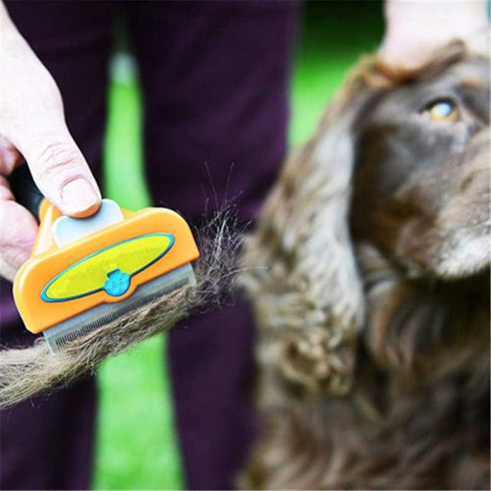 Xtreme Xccessories Pet Deshedding Grooming Brush for Dogs and Cats