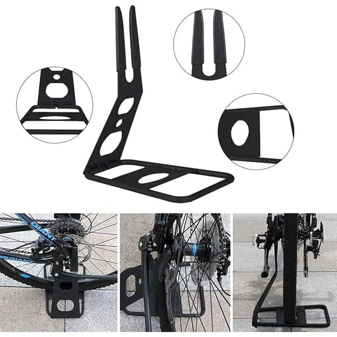 Steel Bike Floor Stand – Quick & Easy Parking Solution
