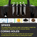Manual Lawn Aerator Tool | Spike & Coring Aeration for Healthy Lawn Growth