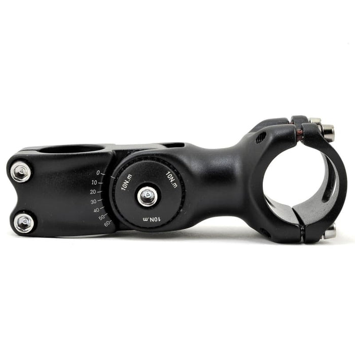 Mountain Bike Adjustable Stem Angle Spacer for 25.4/31.8mm Handlebars - Handlebar Stem Riser