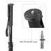 Xtreme Xccesories Portable Aluminium Monopod - Xtreme Xccessories 2.7M Carbon Fiber Ultra Long Selfie Stick for GoPro Hero 11 10 9 8 7 6