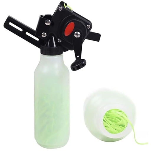 Xtreme Xccessories Archery Compound Bow Fishing Reel Rope Pot ABS Aluminum Alloy Bowfishing Reel 40m Fishing Line Bow Shooting Hunting
