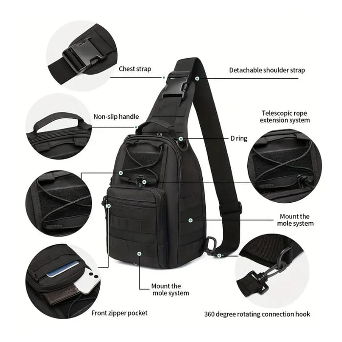 Xtreme Xccessories Multifunctional Tactical Sling Bag