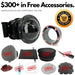 GDome XL V3 Fusion Creator Combo (with side trigger system): Universal Underwater | Water Housing for Mirrorless and DSLR Cameras