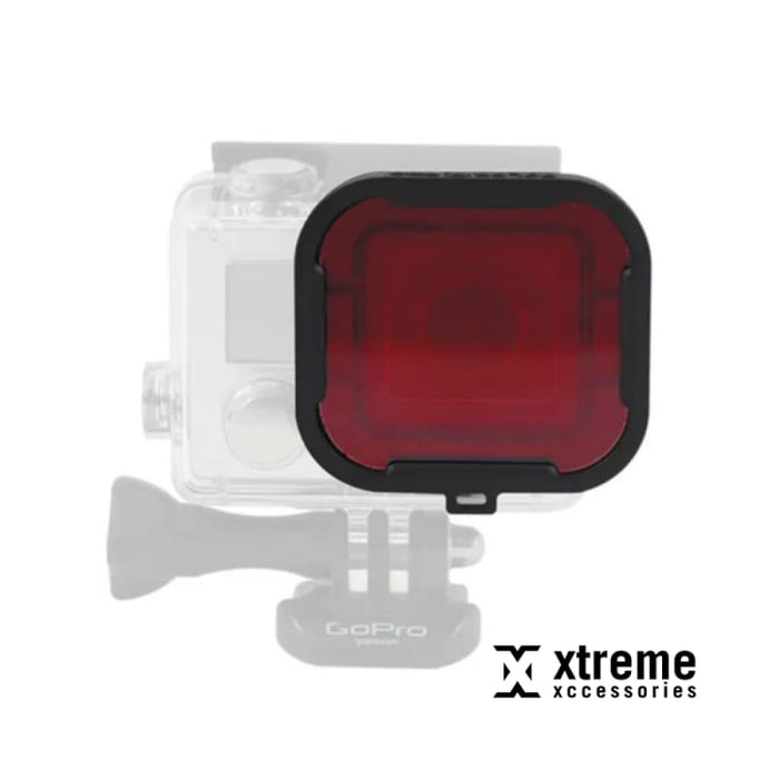 X2 Diving Colour Correction Filter H4 and 3 + - RED - Default