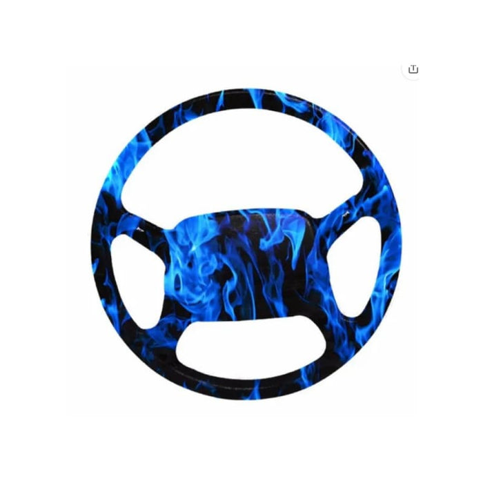 1 Set Blue Fire Water Transfer Hydrodipping Film 50 x 100cm - Default