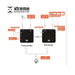 Xtreme Xccessories Wireless Mini Lavalier Microphone Kit - Professional Vlogger’s Essential for Crystal-Clear Audio | Easy Setup