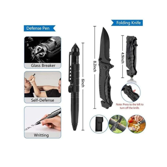 Xtreme 54 Piece Camouflage Survival/Camping Kit - Survival & Camping Kits