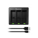 Triple Battery Charger for GoPro Hero 9 10,11 & 12 13 Black - Camera Battery Chargers
