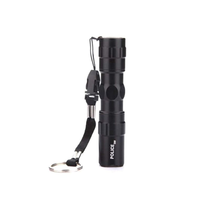 Xtreme Xccessories Portable Ultra Bright 3W Police Style Waterproof LED Mini Flashlight Torch Light