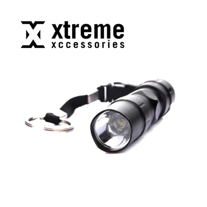 Xtreme Xccessories Portable Ultra Bright 3W Police Style Waterproof LED Mini Flashlight Torch Light