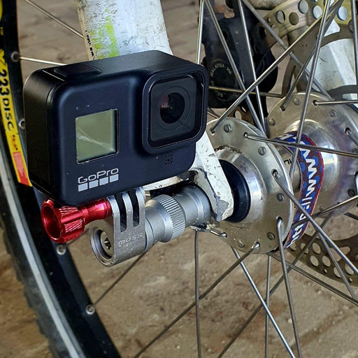 Wheel hub side action camera bracket for most bicycles - Action Camera Mount Accessories