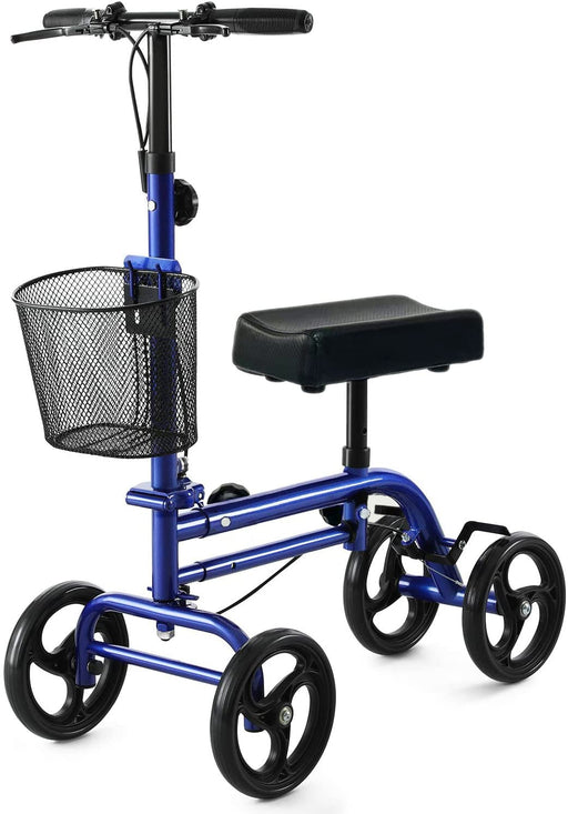 Steerable Knee Walker - Dual Braking Knee Walker Scooter System for Injury Recovery and Mobility - knee scooter