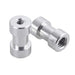 1/4 Female to 3/8 Female Metal Screw Spigot Stud Adapter for Camera/Tripod Mount - Default - Default