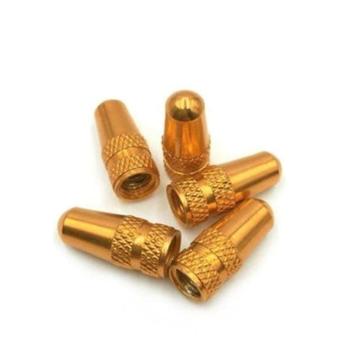 Bicycle Valve Caps 4 pcs GOLD - Default