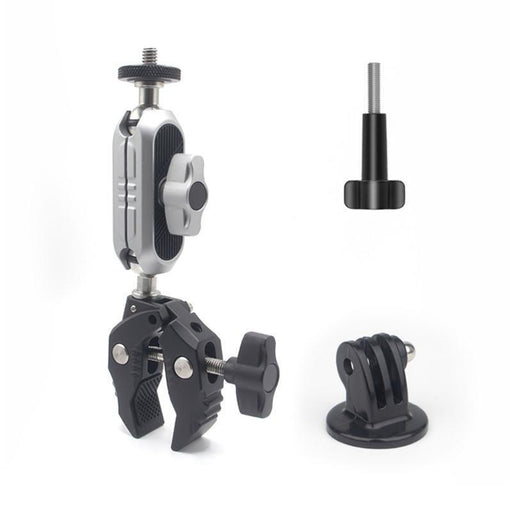 Xtreme Xccessories Motorcycle Bicycle Rail Mount Clamp with 360 degree Ball Mount Clip For Gopro Hero 11 10 9 8 7 6 For Phone Action Camera