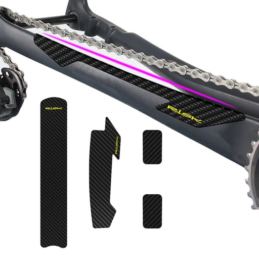 RISK Bike Frame Protective Sticker for MTB or Road Bikes - Bike Frame Protective Sticker for MTB or Road Bikes