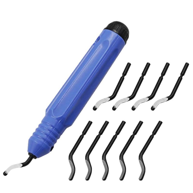 Portable Deburring Cutters Tool with 10 Replacement Blades for Wood ...