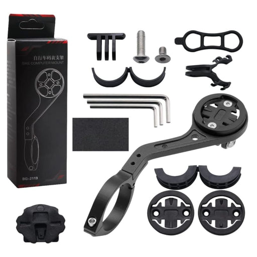 Xtreme Xccessories Bike Mount Out Front Mount for Garmin Handlebar Mount for Bryton Cycling GPS Computer Edge Mount for Bikes Handlebar