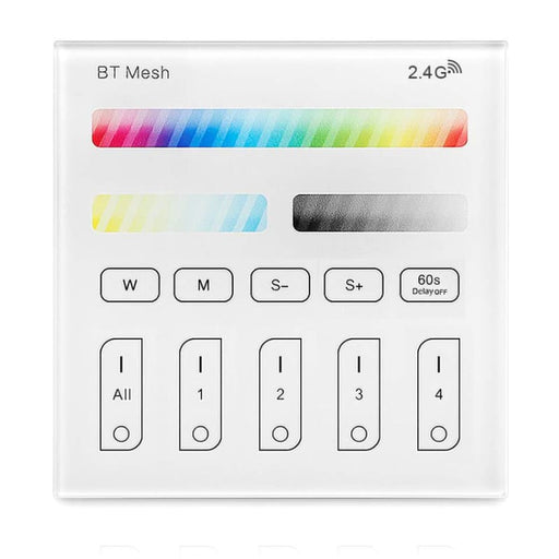 Replacement Smart Phone Controller for Bluetooth Home Smart Light System Light Kit. - Default